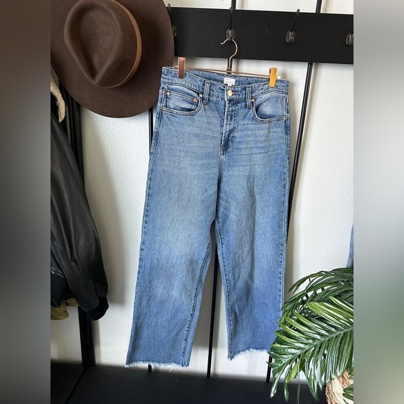 west of melrose Denim - West of Melrose medium light wash high rise retro vintage inspired mom jeans